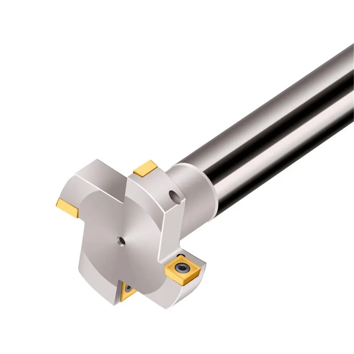 Fresa for scanalature a T HTS, fresa a disco a tre lati, portainserti CCMT, fresa CNC for scanalature trapezoidali(HTS25-H10-C16-150-2T)