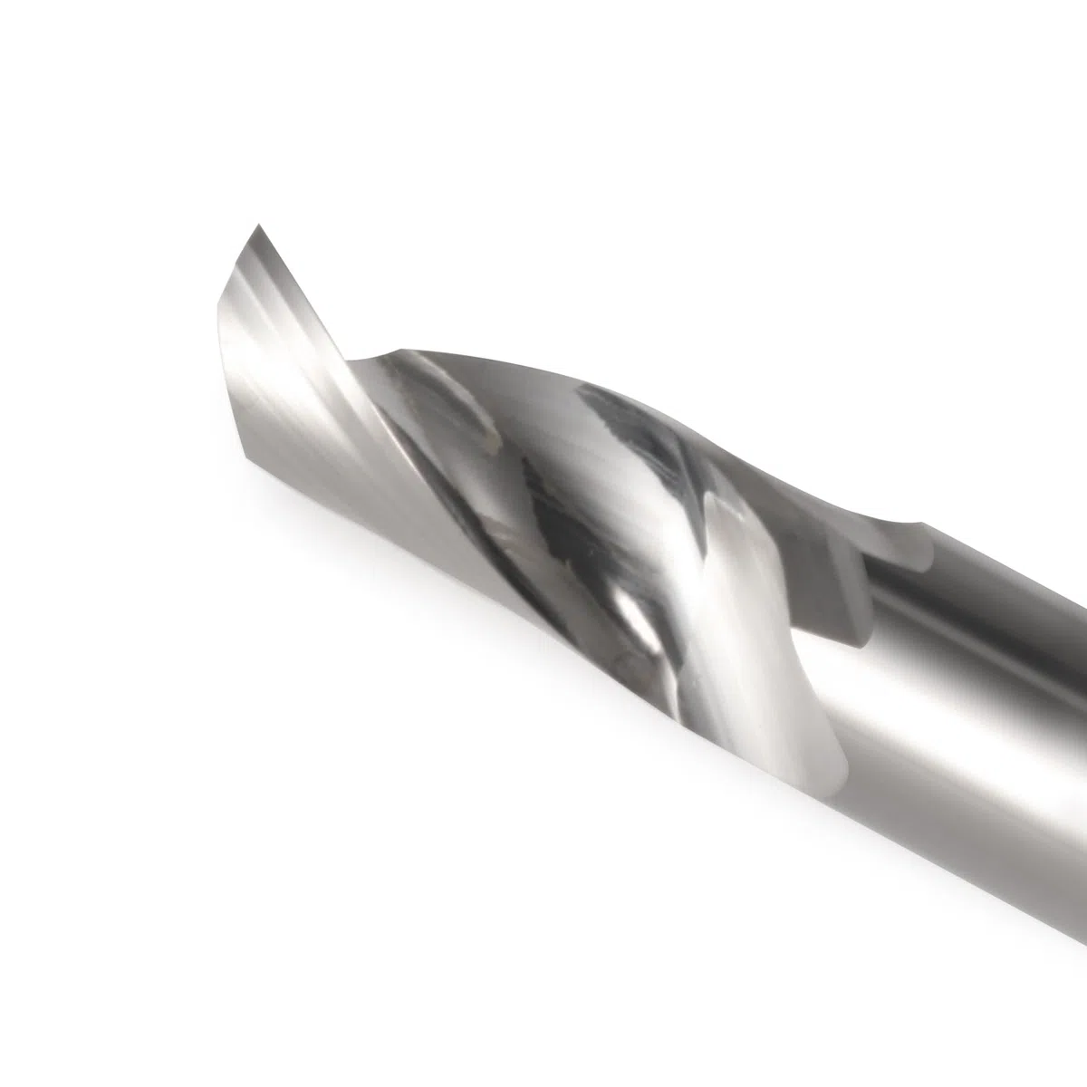 Fresa CNC a gambo singolo da 3,175 mm, per alluminio 3,175 mm, lunghezza di taglio 6 mm, lunghezza totale 38 mm, fresatrice CNC in alluminio, fresatrice CNC (3.175×1,5x6mm)
