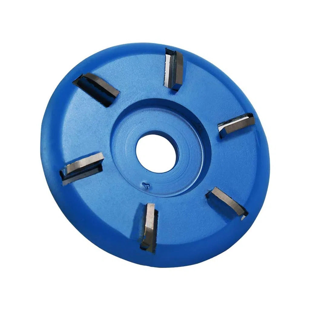 90mm Diametro 22mm Foro Pialla Rotante Lama Curva Potenza Disco per Intaglio del Legno Fresa ad Arco Carpenteria Disco Turbo