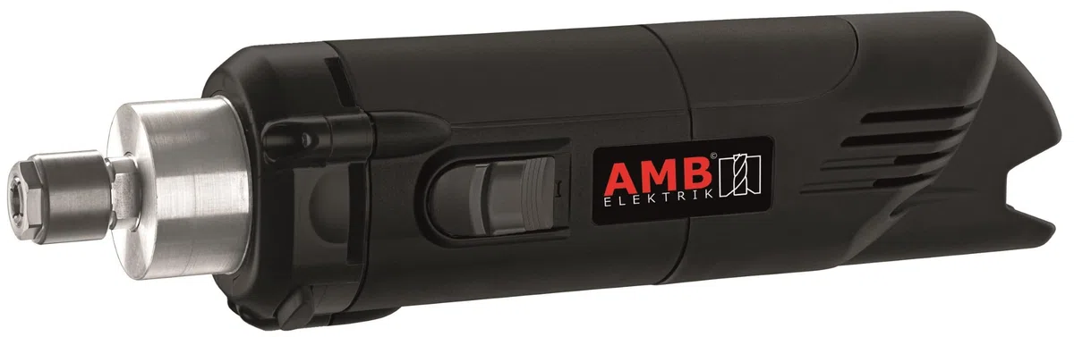 Motore di fresatura AMB 1050 FME-1/1050 W/5.000 – 29.000 giri/min, con cavo a sgancio rapido da 7,5 m, con 1 pinza da 6 mm e 1 dado