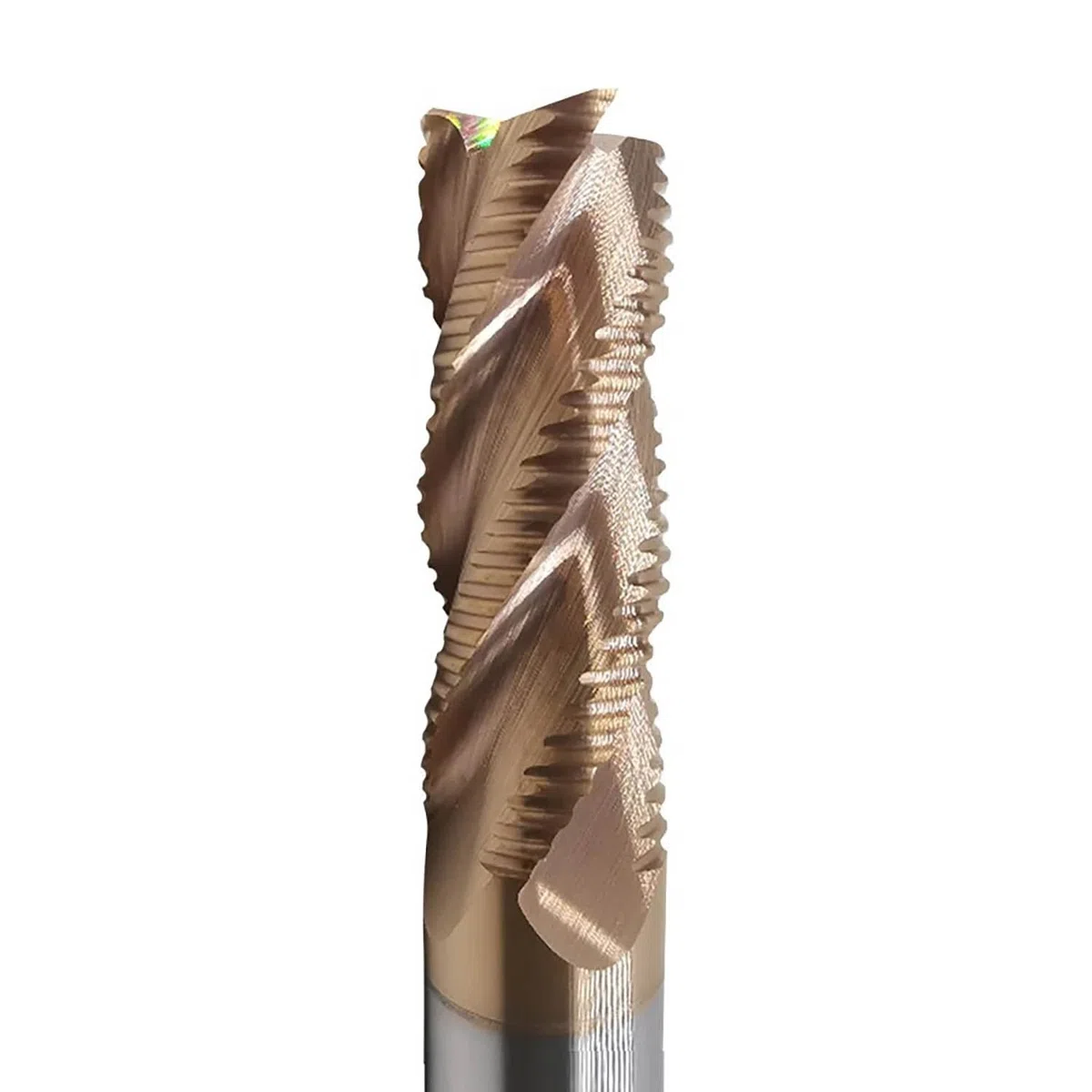 3/4/5/6/7/8/10mm Gambo In Metallo Duro Sgrossatura Frese HRC55 4 Flauto CNC Fresa punte del Router Bit for Metallo Lavorazione Sgrossata(7.0X18X8DX60)