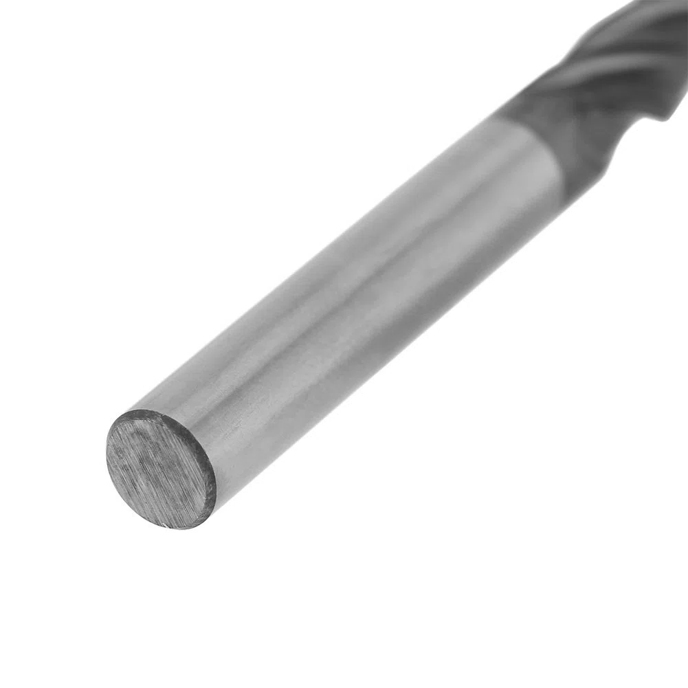5 pezzi CNC fresa centro taglio fresa carburo di tungsteno, codolo fresa in carburo di tungsteno solido affusolato punte del naso della sfera diametro 6mm x lunghezza 50mm