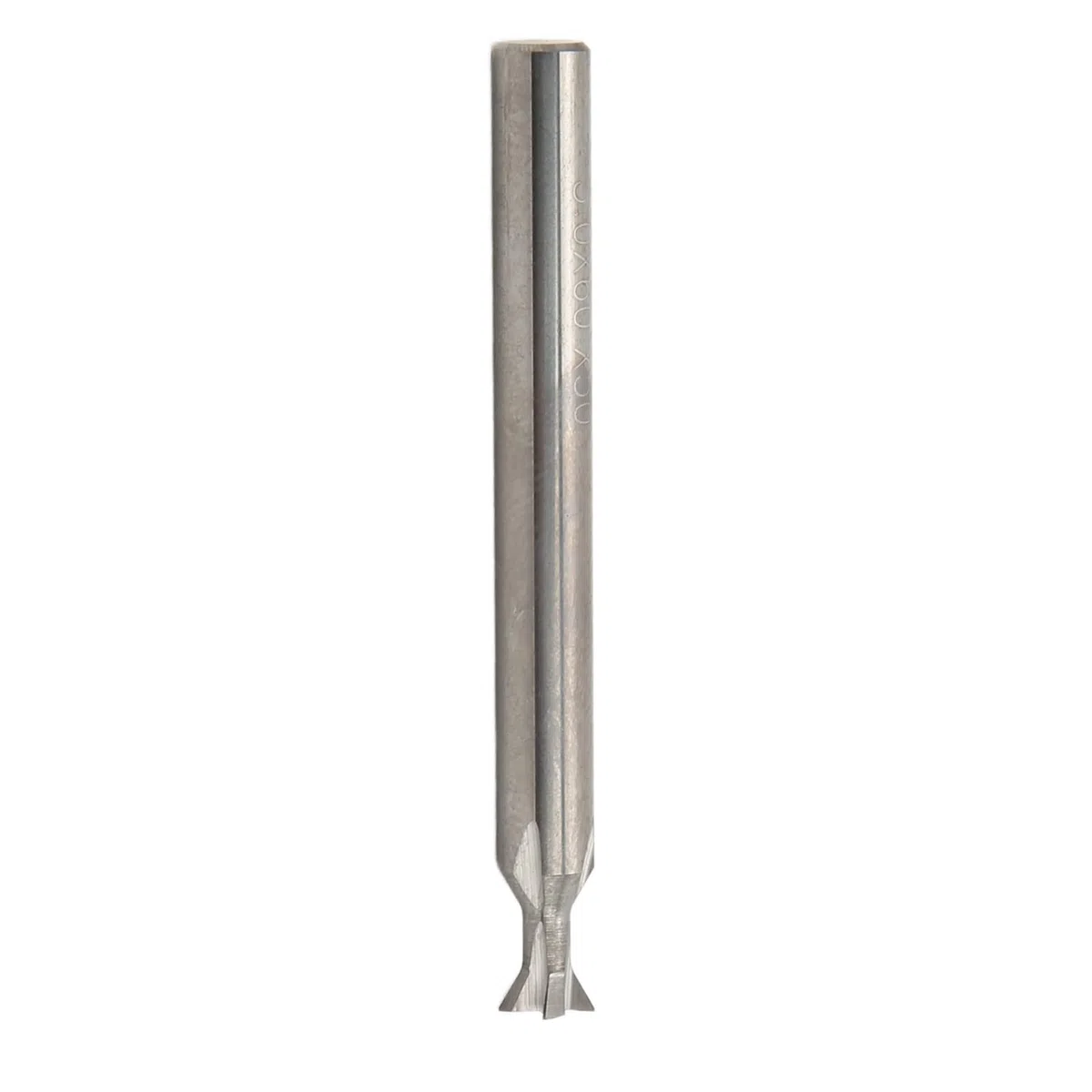 Fresa a Coda di Rondine, Fresa in Metallo Universale Tipo 4 Scanalature Dure per l'industria (5 X 60° X 50 L)
