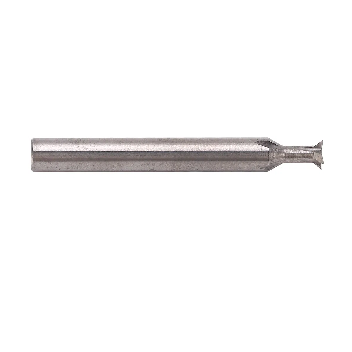 LiebeWH Fresa a Coda di Rondine in Metallo Duro Fresa a Coda di Rondine con Gambo Dia 6 Mm 4 Scanalature Fresa a Foratura Rapida 50 Mm di Lunghezza Fresa a Coda di Rondine Universale (45°)