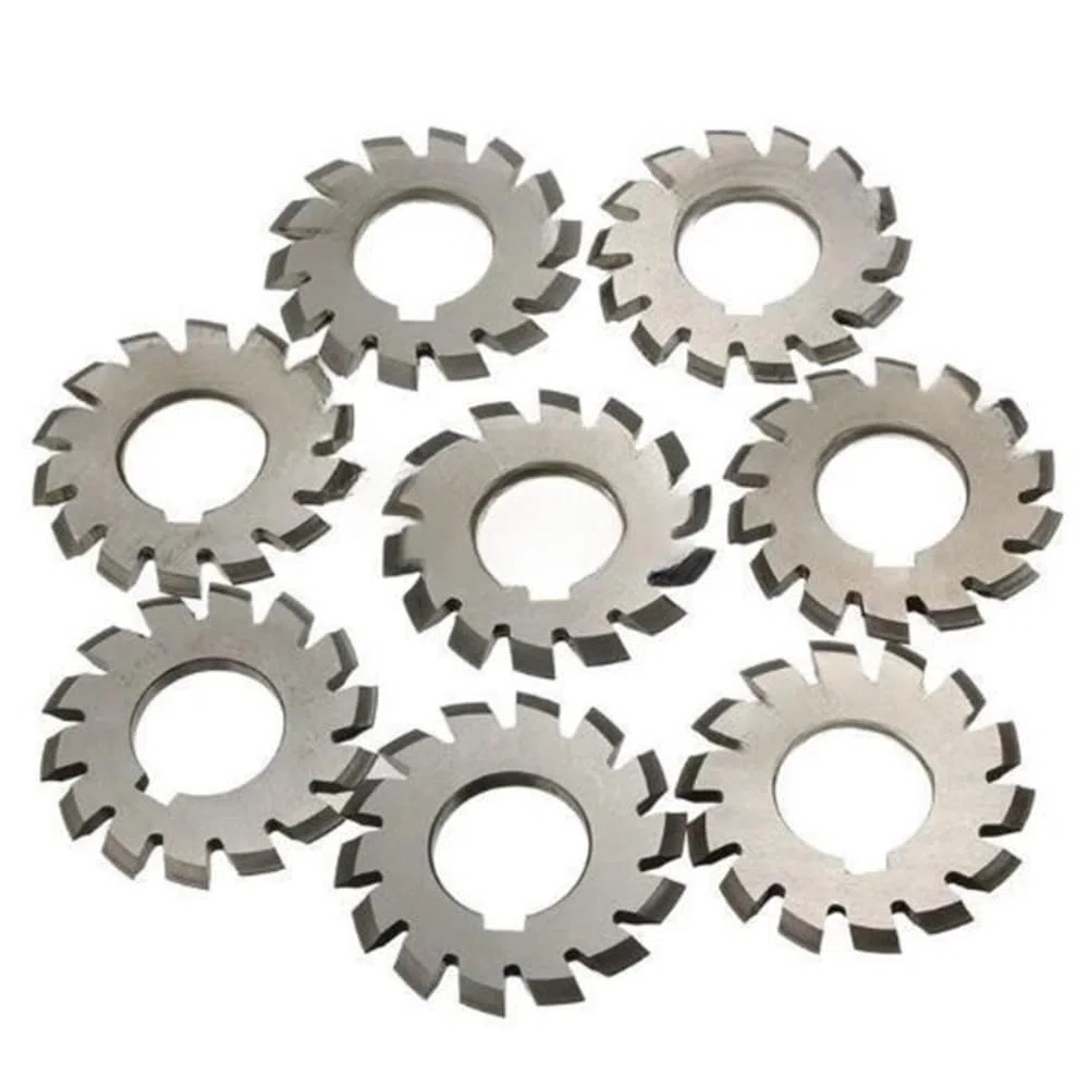 Fresa for ingranaggi evolventi ad alta tenacità, PA20 HSS Modulo gradi for cilindrici a disco 1 pz(8*M3.25)