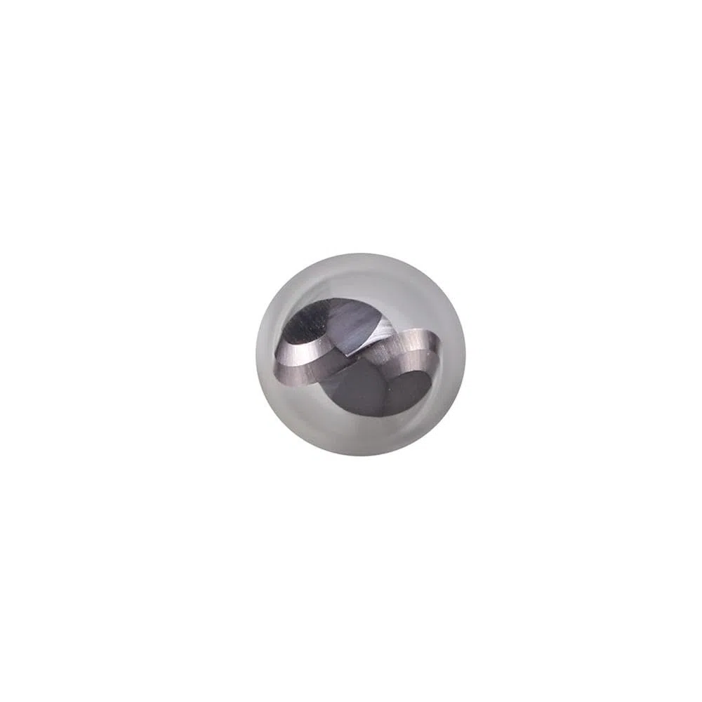 HRC55 3.175mm 6mm Gambo in carburo di tungsteno solido rivestito con punta a sfera conica Punta a punta CNC Fresa for fresa for metallo Fresa for legno e frese(R0.25-30.5-D6)