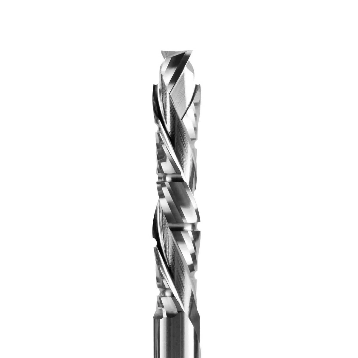 Fresa a compressione con gambo da 6 mm e 8 mm, fresa a compressione con rompitruciolo, punta for router CNC in metallo duro, fresa for incisione su legno(C2SF-D6-L32)