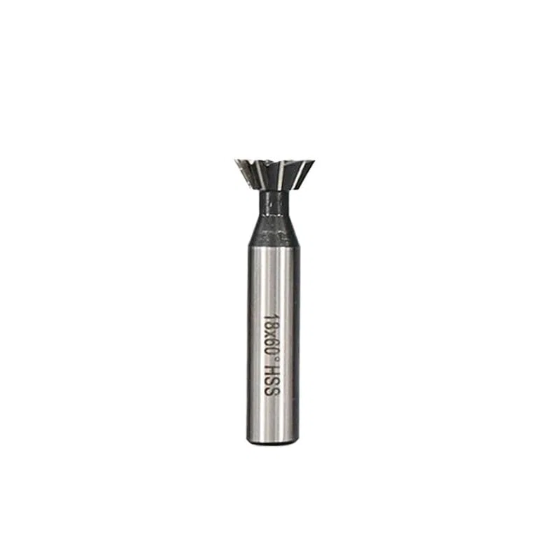 1PC 45/55/60 Gradi HSS Fresa a Coda di Rondine 10-60mm Codolo cilindrico HSS Fresa CNC Router Bit Fresa a Coda di Rondine Fresa (Size : 30x55)