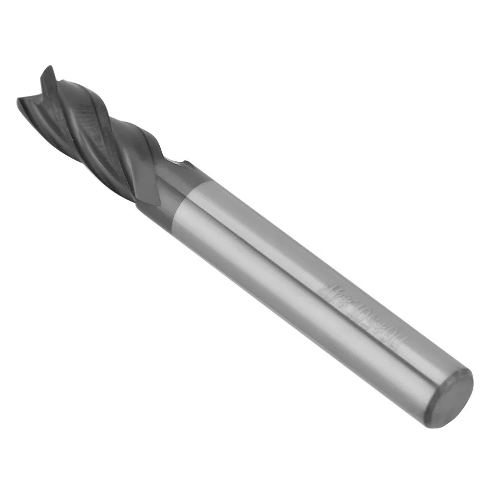 5 pezzi CNC fresa centro taglio fresa carburo di tungsteno, codolo fresa in carburo di tungsteno solido affusolato punte del naso della sfera diametro 6mm x lunghezza 50mm