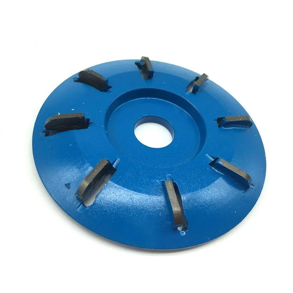 90mm Diametro 22mm Foro Pialla Rotante Lama Curva Potenza Disco per Intaglio del Legno Fresa ad Arco Carpenteria Disco Turbo