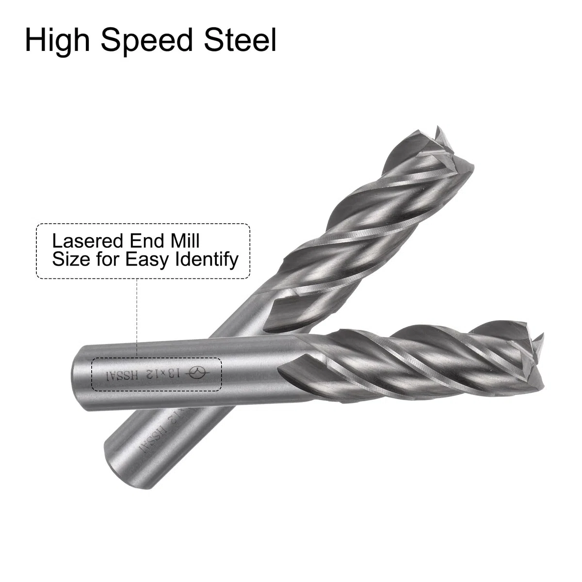 QUARKZMAN Metallo duro Estremità Frese Set 4 taglienti 2mm 3mm 4mm 5mm 6mm 7mm 8mm 9mm 10mm 12mm Alta velocità Acciaio CNC Fresatrice Taglierina Punte per Alluminio Acciaio Taglio