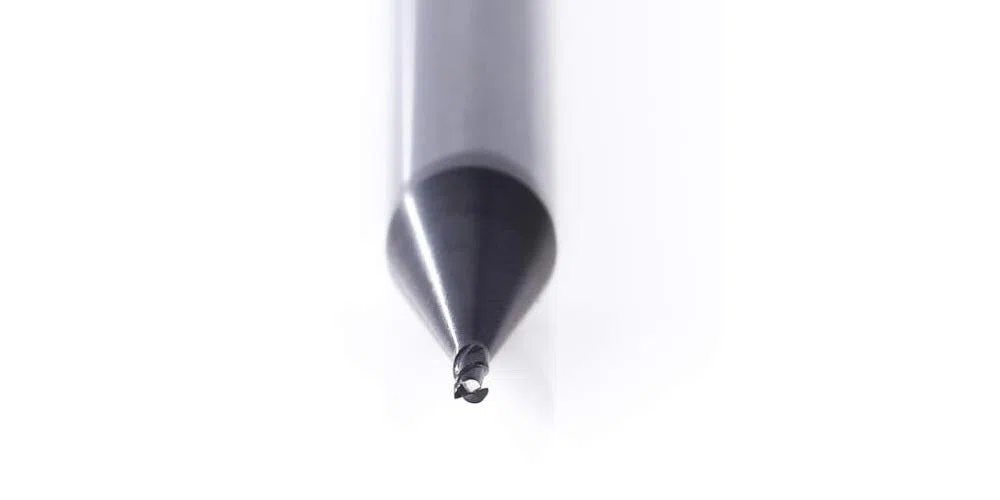 VHM fresa Ø 0,5 mm – Fresa in micro metallo duro – rivestimento TiSiN – Codolo 4 mm