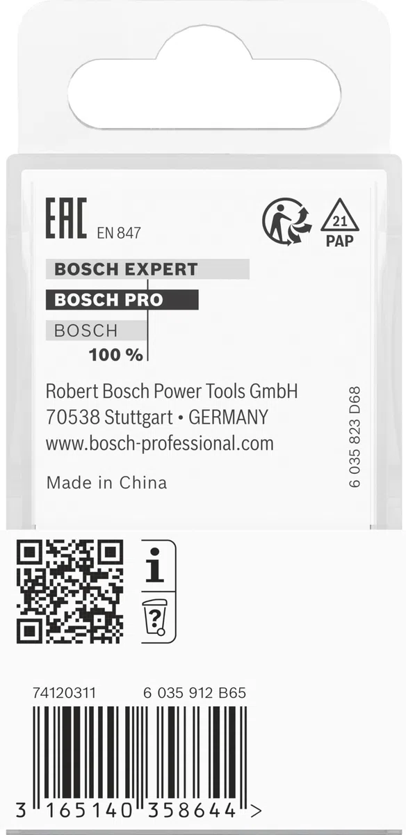 Bosch 608 628 403 Fresa a Disco per Scanalature 8 mm, D1 32 x 5 x 51 mm