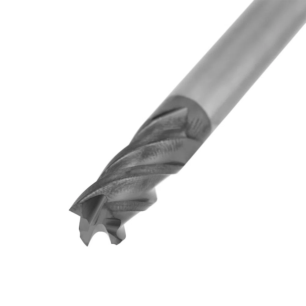 5 pezzi CNC fresa centro taglio fresa carburo di tungsteno, codolo fresa in carburo di tungsteno solido affusolato punte del naso della sfera diametro 6mm x lunghezza 50mm