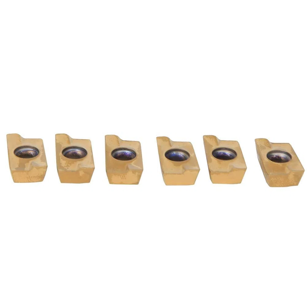 Fresa Frontale Fresa a Controllo Numerico Fresa a 6 Taglienti ad Angolo Retto Fresa, Portautensili a Pinza MT2-FMB27 + Fresa a 80-6-6 Scanalature + Inserti di Fresatura 1604APMT(6PCS Milling Inserts)