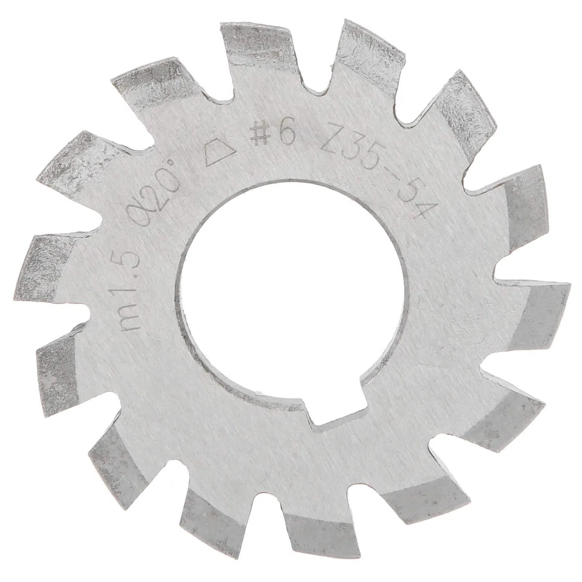 8Pcs Gear Cutter 20 ° Gear Cutter M1.5 Fresa per Ingranaggi in Acciaio Ad Alta Velocità Forniture Industriali