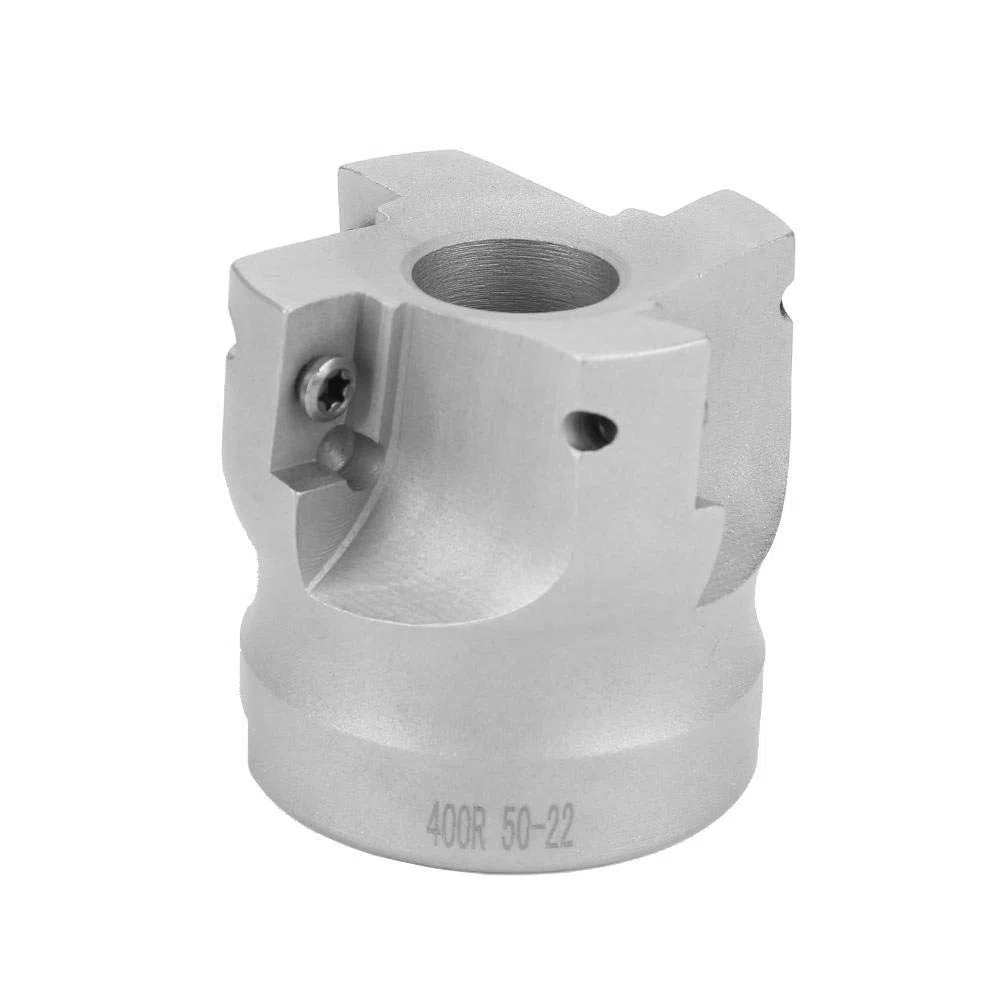 Fresa per piani, BAP400R-50-22-4F, fresa CNC + 10 piastre di taglio in metallo duro APMT1604 + chiavi T15 per macchine CNC, lavorazione dei metalli