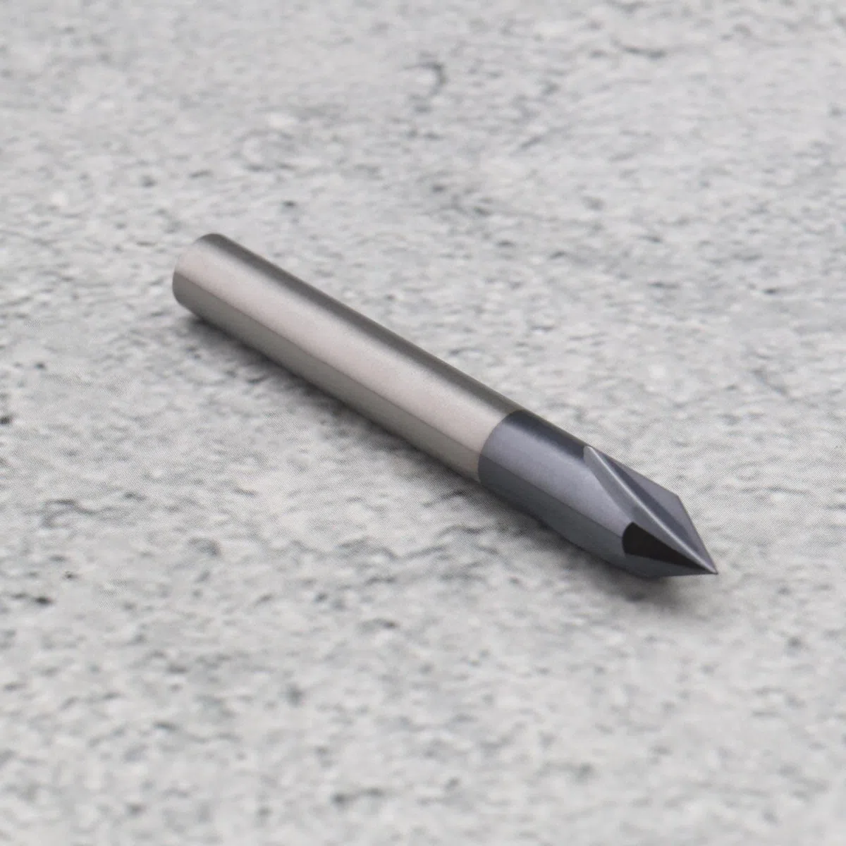 Fresa per smusso 3 flauti 60 gradi 6mm Shank TiAlN rivestito in carburo di tungsteno solido V Groove Router Bit per intaglio scanalatura a V CNC Lettering Signs Chamfering End