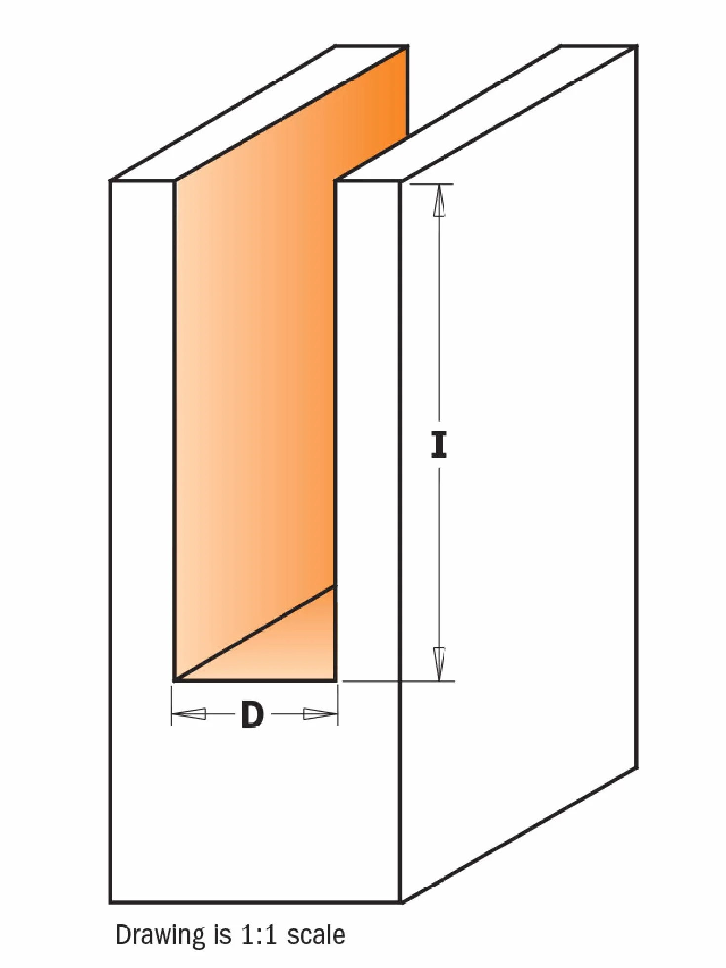 CMT 177.350.11 - FRESA TAGLI DIRITTI Z2+1 HW S=12x50 D=35x35x90 DX