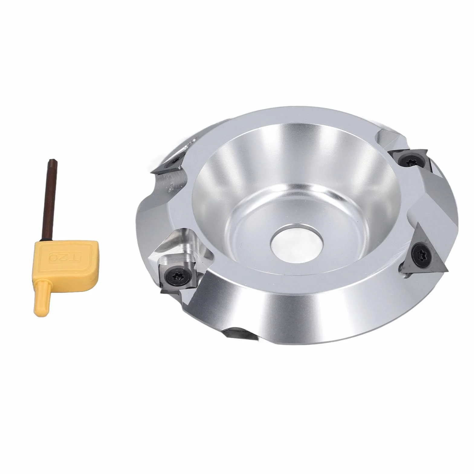 SIXRUN Fresa a Disco per Scanalature Ad Angolo Retto, Fresatura CNC Ad Alta Precisione Fresa per Scanalatura Laterale 90 Gradi per Lavorazione del Legno e Lavorazione dei Metalli