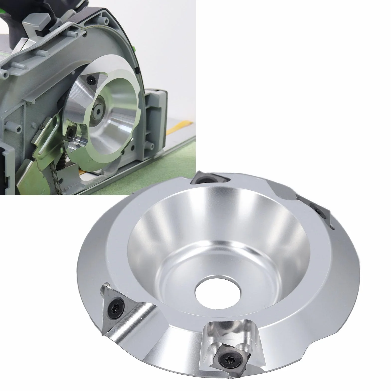 Disco per Fresa per Scanalatura Ad Angolo Retto Disco per Fresa per Scanalatura Ad Alta concentricità con Rivestimento Resistente Alla Ruggine per la Decorazione di Interni