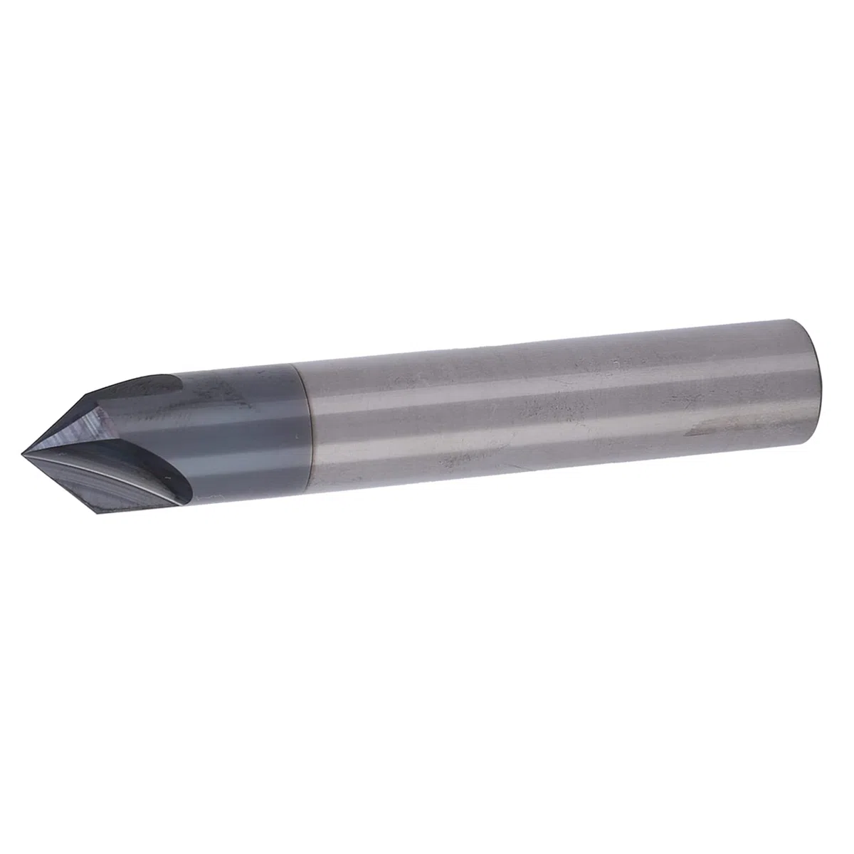 Fresa Smussatura 90 Gradi con 3 Scanalature D10x75L Fresa a V Acciaio al Tungsteno per Intaglio Smussatura CNC Ideale per Lavorazione Legno Metallo
