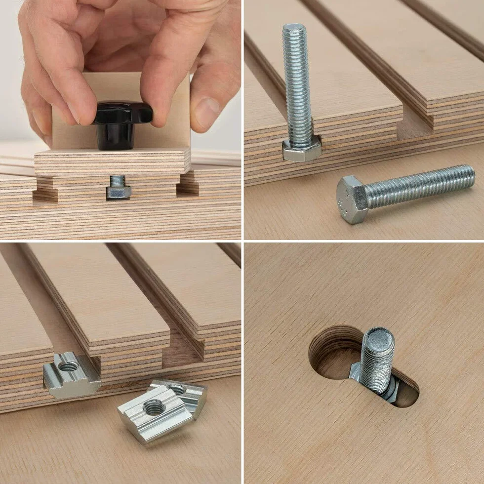 ENT 17731 Fresa per scanalature a T in metallo duro, codolo (S) 8 mm, diametro (D1) 12,7 mm, D2 6,35 mm, NL1 8 mm, NL2 4.8 mm, Z2