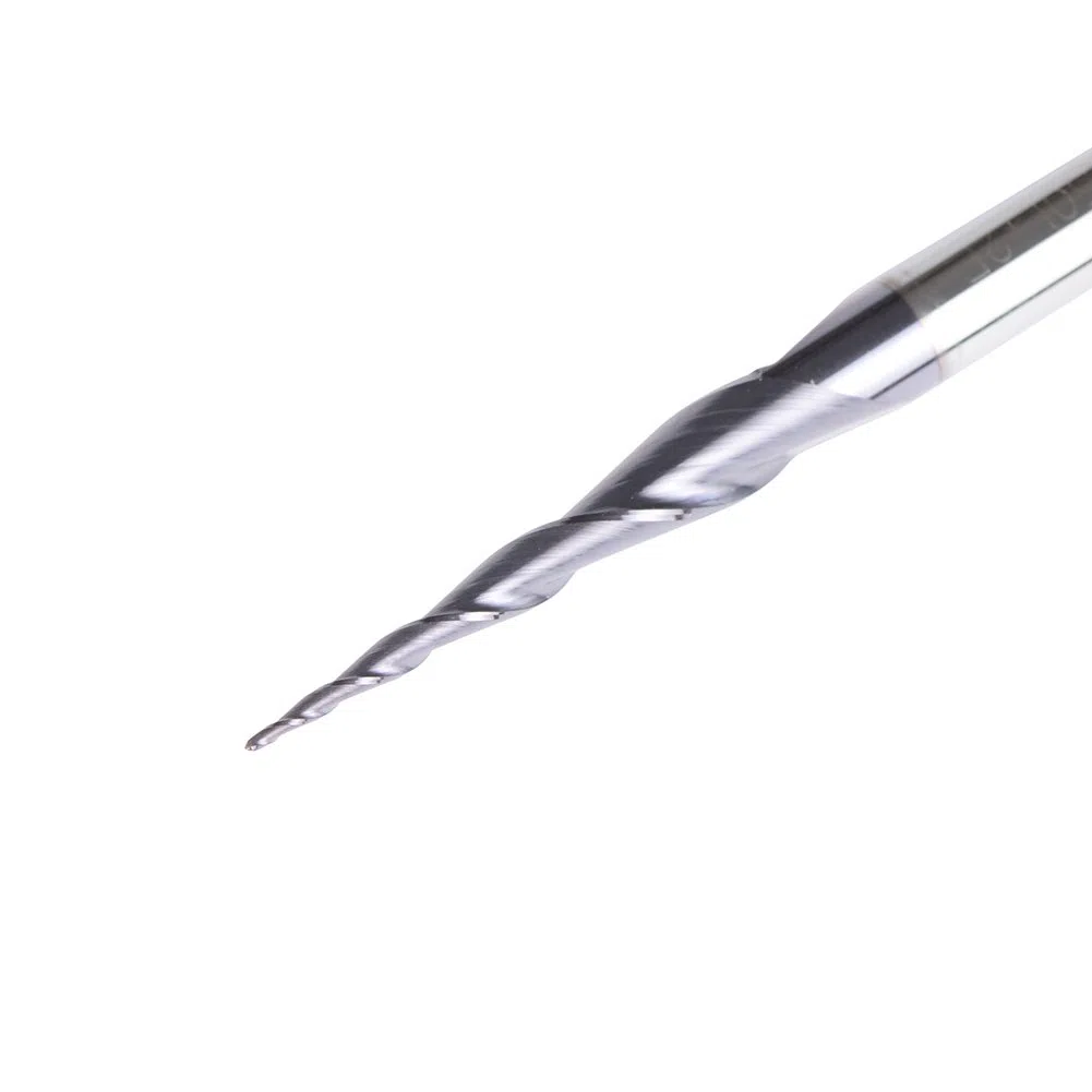 SpeTool Set di 5 frese a punta di naso a sfera conica con asta da 0,25 mm di diametro 0,25 mm di diametro
