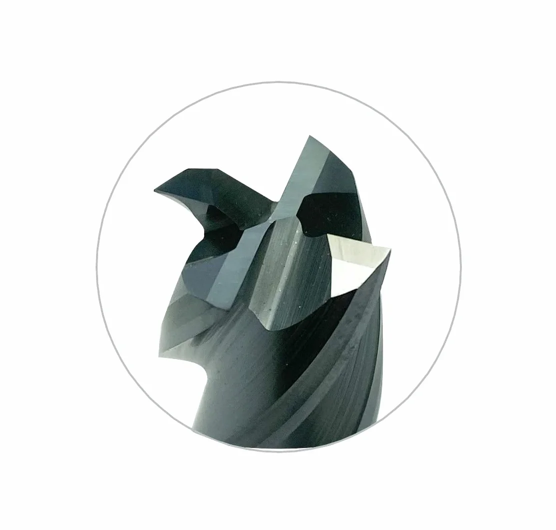 CNC QUALITÄT Fresa in metallo duro – Fresa a gambo Ø 3 mm/Ø 4 mm/Ø 5 mm/Ø 6 mm/8 mm/10 mm/12 mm/16 mm/20 mm – Fresa VHM extra lunga – High Performance Cutting (Ø 8 mm)