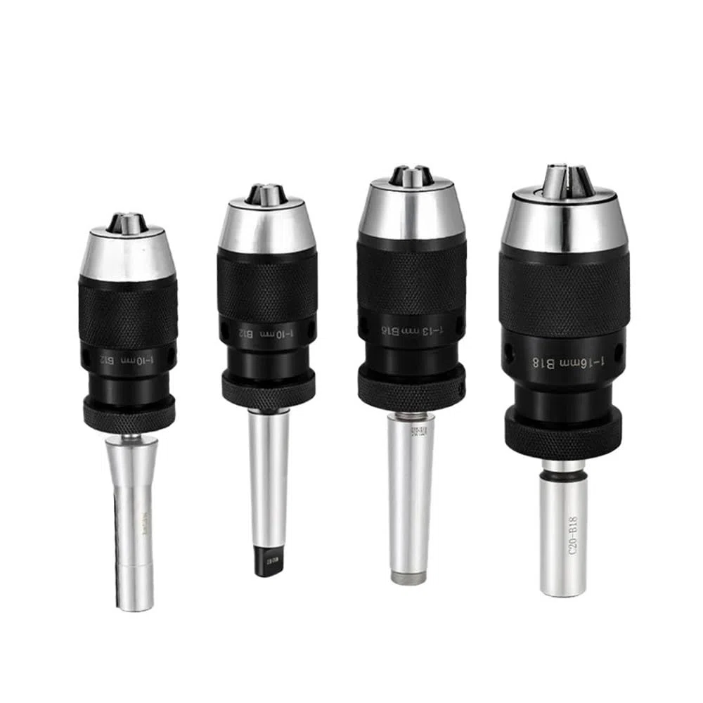 MT2 MT3 MT4 MT5 R8 C10 C12 C16 C20 B10 B12 B16 B18 B22 Mandrino for trapano Morse Tornio Trapano CNC autoserrante mandrini(MTA2-B16 (1-13mm))