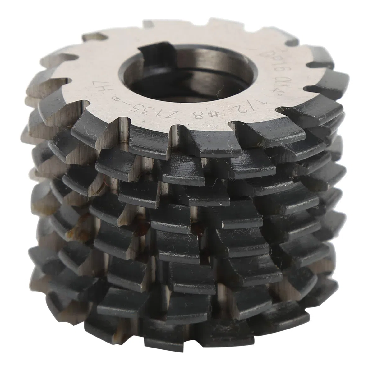 Set di Frese per Ingranaggi Ad Evolvente Set di Frese per Ingranaggi in Acciaio Ad Alta velocità 8 Pezzi Set di Frese per Ingranaggi Ad Evolvente Utensili Taglio in Acciaio Ad
