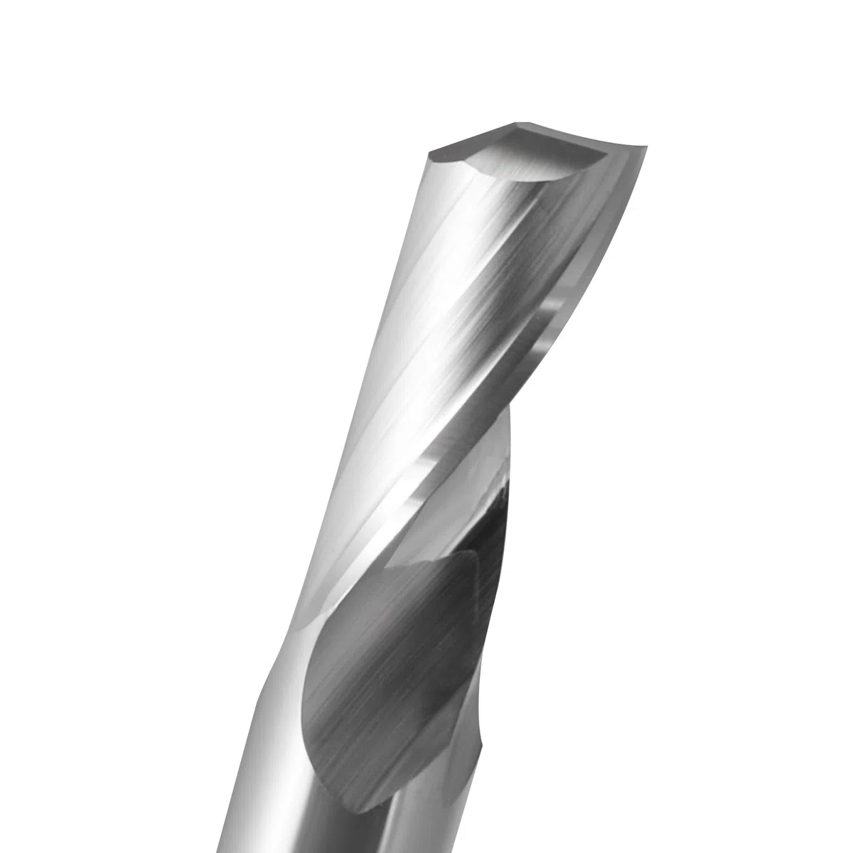 Fresa CNC a gambo singolo da 3,175 mm, per alluminio 3,175 mm, lunghezza di taglio 6 mm, lunghezza totale 38 mm, fresatrice CNC in alluminio, fresatrice CNC (3.175×1,5x6mm)
